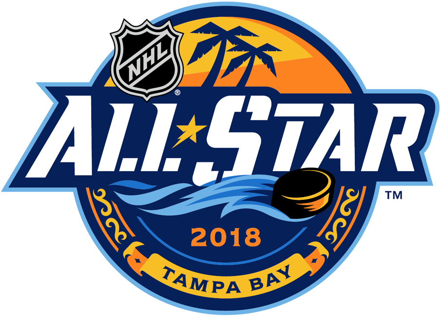 NHL All-Star Game 2018 Primary Logo iron on transfers for T-shirts